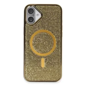 Joko İphone 16 Plus Kılıf Helen Magsafe Kapak - Gold