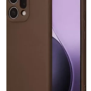 Newface Oppo Reno 14 First Silikon - Kahverengi