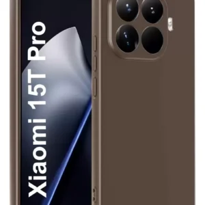 Newface Xiaomi Mi 15t Pro First Silikon - Kahverengi