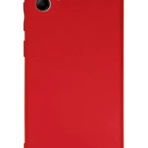 Newface Samsung Galaxy A04 Kılıf First Silikon - Kırmızı