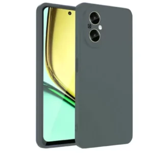 Newface Realme 12 Lite Kılıf First Silikon - Koyu Yeşil