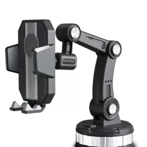 Vlike V13 Vantuzlu 360 Derece Ayarlanabilir Araç Tutucu - Siyah