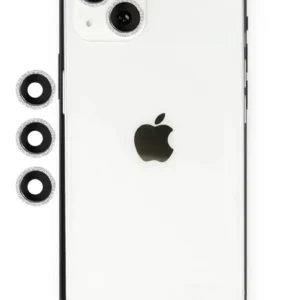 Newface İphone 14 Shine Kamera Lens - Gümüş