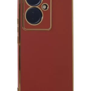 Newface Vivo V29 Lite Kılıf Volet Silikon - Kırmızı