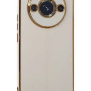 Newface Realme 11 Pro Kılıf Volet Silikon - Beyaz