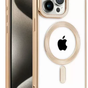 Newface İphone 14 Pro Kılıf Kronos Magsafe Kapak - Gold