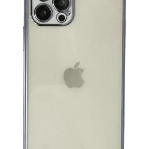 Newface İphone 12 Pro Kılıf Razer Lensli Silikon - Lacivert