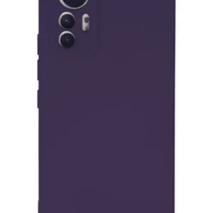 Newface Xiaomi Mi 12 Lite Kılıf Nano İçi Kadife Silikon - Mor