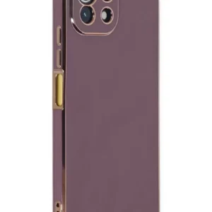 Newface Xiaomi Mi 11 Lite Kılıf Volet Silikon - Mor