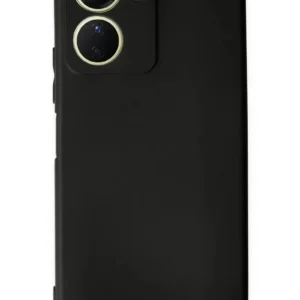 Newface Vivo Y16 Kılıf First Silikon - Siyah