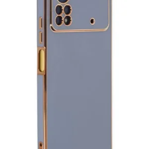 Newface Xiaomi Poco X4 Pro 5g Kılıf Volet Silikon - Mavi