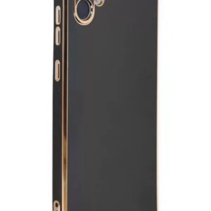 Newface Samsung Galaxy A04 Kılıf Volet Silikon - Siyah