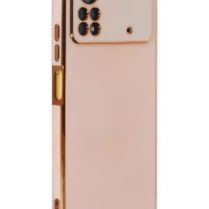 Newface Xiaomi Poco X4 Pro 5g Kılıf Volet Silikon - Pembe