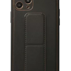 Newface İphone 11 Pro Kılıf Coco Deri Standlı Kapak - Siyah