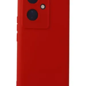 Newface Vivo V29 Lite Kılıf Nano İçi Kadife Silikon - Kırmızı