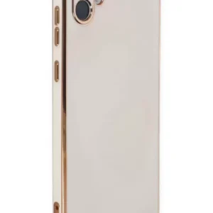 Newface Samsung Galaxy A04 Kılıf Volet Silikon - Beyaz