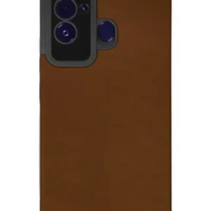 Newface Tecno Pova Neo Kılıf Loop Deri Silikon - Kahverengi