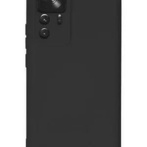 Newface Xiaomi Mi 12t Pro Kılıf Nano İçi Kadife Silikon - Siyah