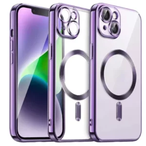 Newface İphone 13 Kılıf Kross Magneticsafe Kapak - Mor