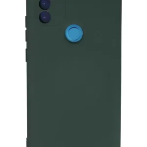 Newface General Mobile Gm 21 Plus Kılıf Nano İçi Kadife Silikon - Koyu Yeşil