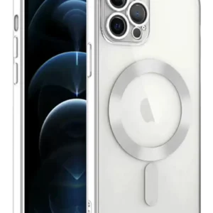 Newface İphone 13 Pro Kılıf Kross Magneticsafe Kapak - Gümüş