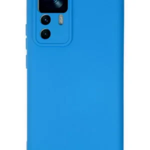 Newface Xiaomi Mi 12t Pro Kılıf Nano İçi Kadife Silikon - Mavi