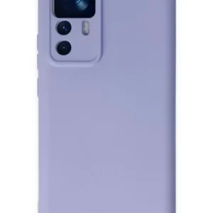 Newface Xiaomi Mi 12t Pro Kılıf Nano İçi Kadife Silikon - Lila