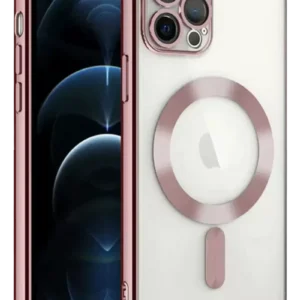 Newface İphone 13 Pro Kılıf Kross Magneticsafe Kapak - Rose