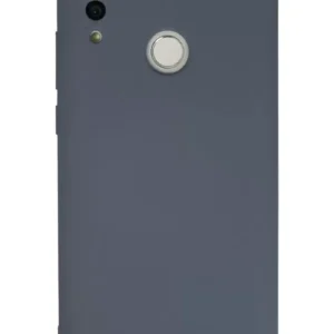 Newface Huawei P Smart 2019 Kılıf Nano İçi Kadife Silikon - Gri