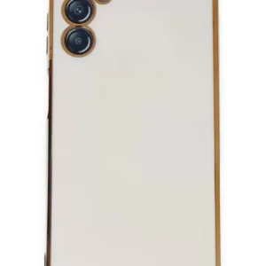 Newface Samsung Galaxy M14 5g Kılıf Volet Silikon - Beyaz