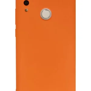 Newface Huawei P Smart 2019 Kılıf Nano İçi Kadife Silikon - Turuncu