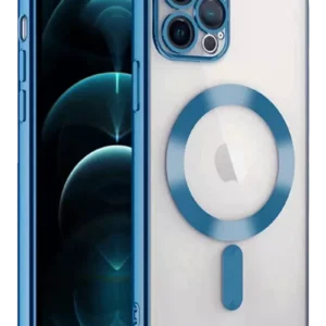 Newface İphone 13 Pro Kılıf Kross Magneticsafe Kapak - Sierra Blue