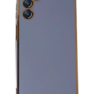 Newface Samsung Galaxy M14 5g Kılıf Volet Silikon - Mavi