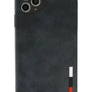 Newface İphone 11 Pro Max Kılıf Loop Deri Silikon - Lacivert