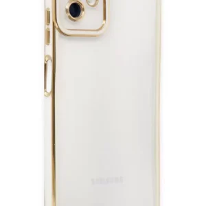 Newface Samsung Galaxy A04 Kılıf Liva Lens Silikon - Beyaz