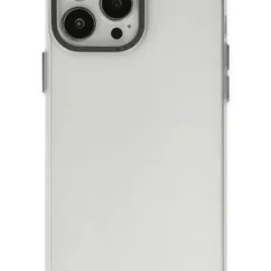 Newface İphone 14 Pro Kılıf Modos Metal Kapak - Şeffaf
