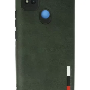 Newface Xiaomi Redmi 9c Kılıf Loop Deri Silikon - Yeşil