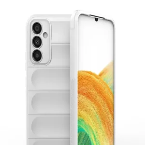 Newface Samsung Galaxy M34 5g Kılıf Optimum Silikon - Krem