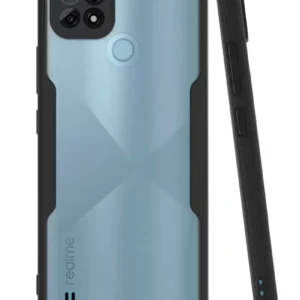 Newface Realme C21 Kılıf Platin Silikon - Siyah