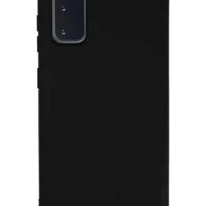 Newface Samsung Galaxy S20 Kılıf Nano İçi Kadife Silikon - Siyah