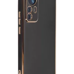 Newface Xiaomi Mi 12t Pro Kılıf Volet Silikon - Siyah