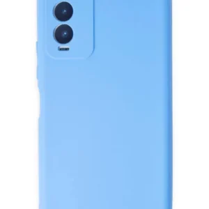 Newface Tecno Camon 18 Kılıf First Silikon - Mavi