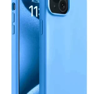 Newface İphone 15 Kılıf First Silikon - Mavi