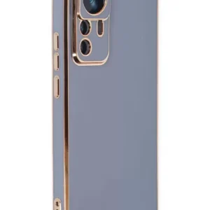 Newface Xiaomi Mi 12t Pro Kılıf Volet Silikon - Mavi