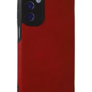 Newface Samsung Galaxy M34 5g Kılıf Loop Deri Silikon - Kırmızı