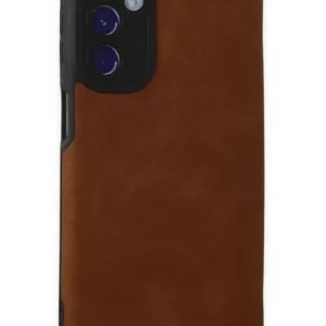 Newface Samsung Galaxy M34 5g Kılıf Loop Deri Silikon - Kahverengi