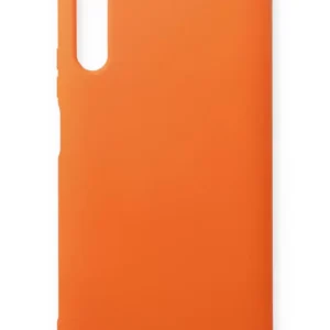 Newface Huawei P Smart Pro / Y9s Kılıf Nano İçi Kadife Silikon - Turuncu