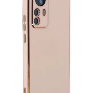 Newface Xiaomi Mi 12t Pro Kılıf Volet Silikon - Pembe