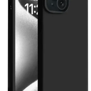 Newface İphone 15 Plus Kılıf First Silikon - Siyah