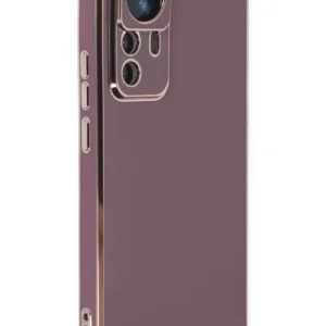 Newface Xiaomi Mi 12t Pro Kılıf Volet Silikon - Mor